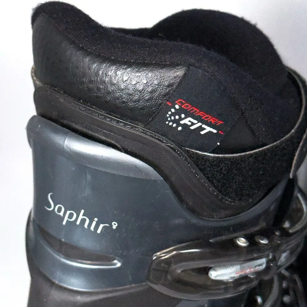 Rossignol Saphir Cockpit Ski Boots Womens Size 26 26.5 Shell 27.5 BSL 305mm Gray